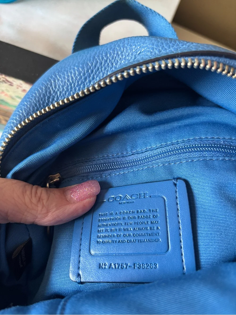 COACH Mini Charlie Backpack, EUC